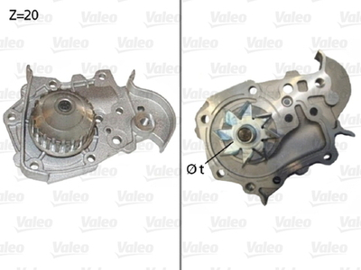 VALEO - 506573-VAL - Water Pump, engine cooling