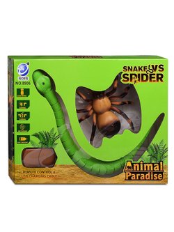 Игрушка радиоуправляемая Паук со змеей (8906)