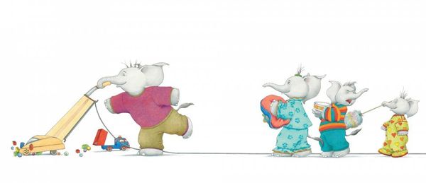 Папа слон - за главного