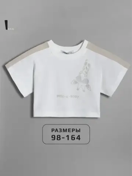 Кроп-топ футболка для девочки