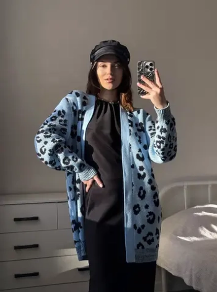 Кардиган с планкой