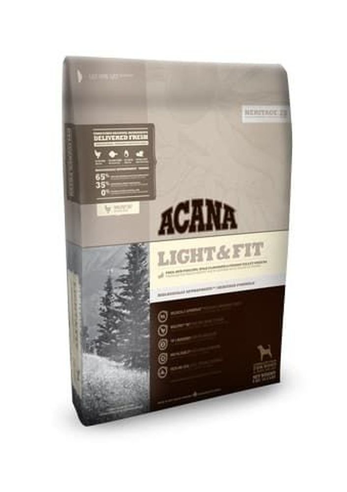 *Acana Dog Light & Fit 0,34кг. (облегченный) сухой корм для собак серии HERITAGE (Уценка) *Acana Dog Light & Fit 0,34кг. (облегченный) сухой корм для собак серии HERITAGE (Уценка)