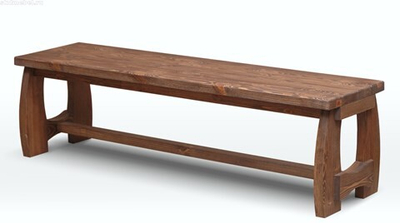 Лавка Ирбея №13 L-180 (массив сосны, старение)