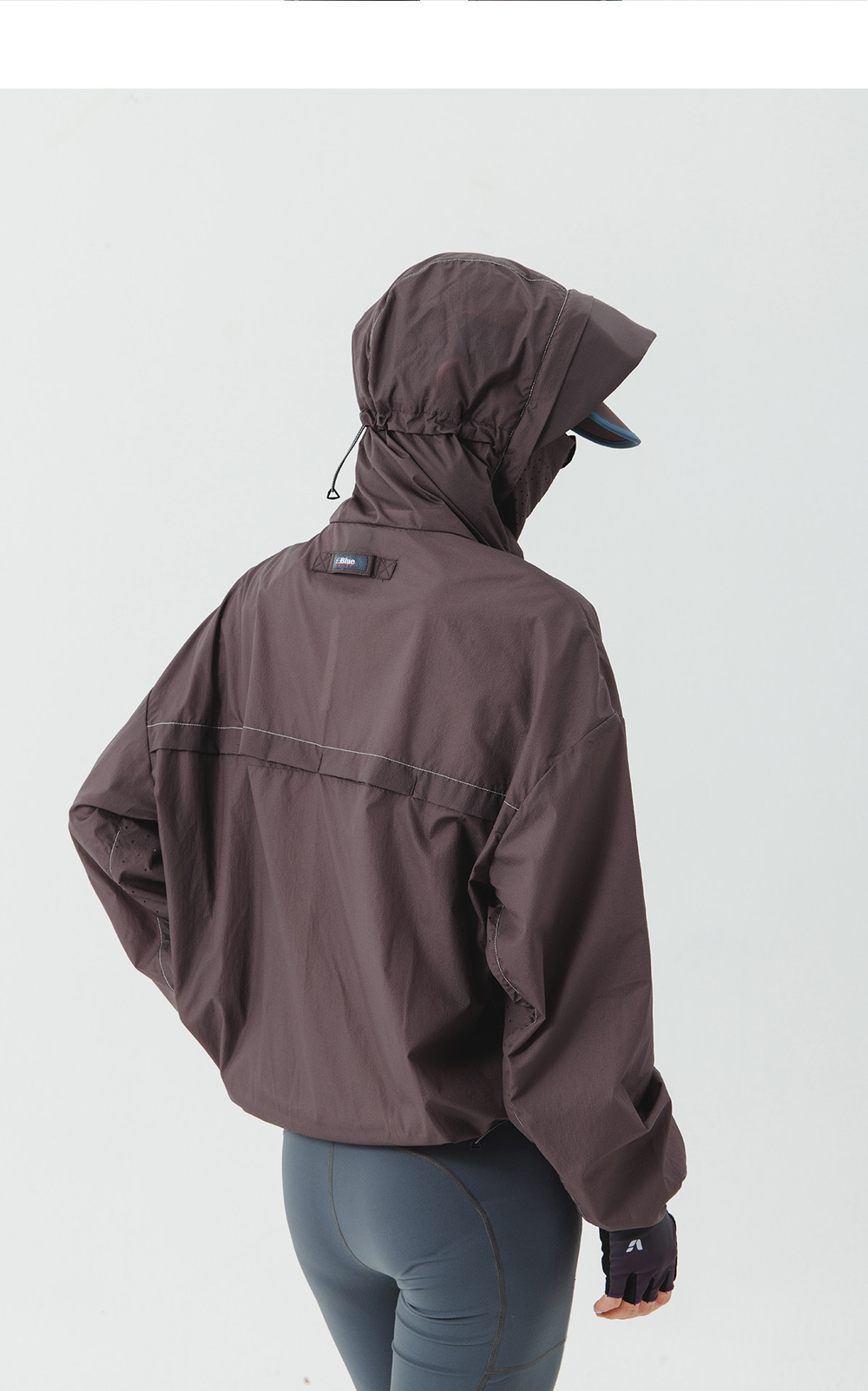 Куртка Nothomme BlueMonte Windrunner фиолетовый