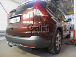 Фаркоп оцинкованный Galia H089A для Honda CR-V 2012-2017(паспорт и сертификат в комплекте)(без электрики)