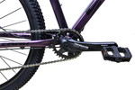 Велосипед 27,5" Stark'24 Viva 27.2 D р.18" фиолетовый матовый/черный