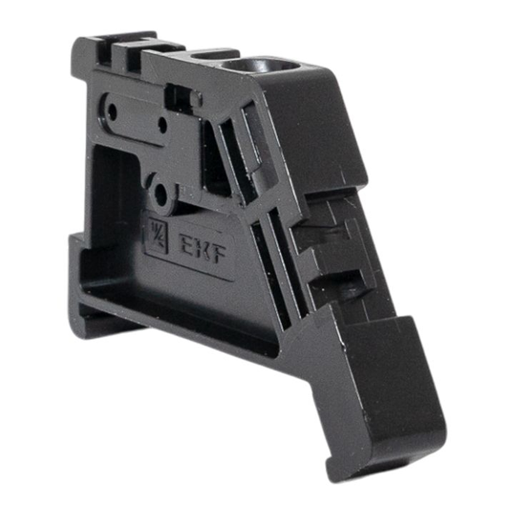 Зажим на DIN-рейку пластиковый 1 винт EW EKF PROxima ahdw-ew