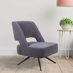 Лаунж-кресло Molly серое