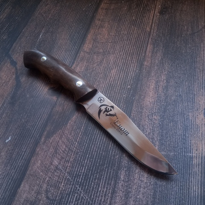 Нож кизлярский "Енот" в ножнах из натуральной кожи