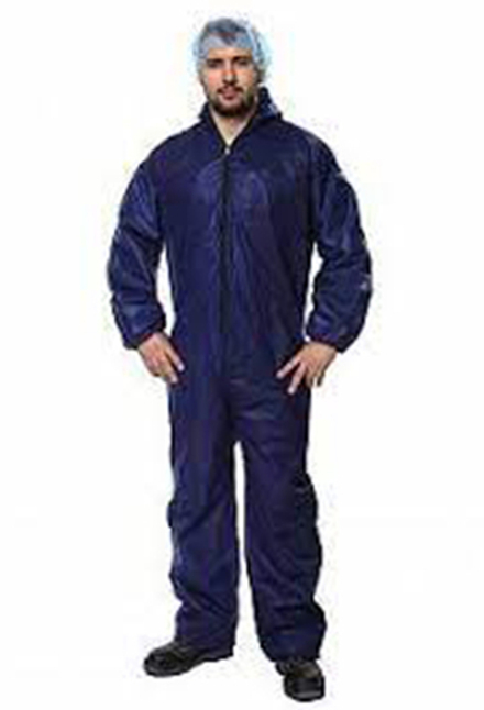 Комбинезон одноразовый (спанбонд) синий