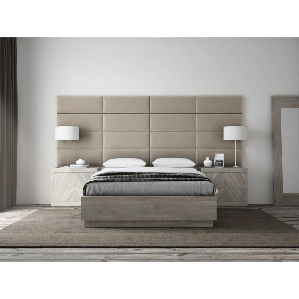 Мягкие панели; Стеновая панель; Изголовье для кровати 30х60см, 3 шт в комплекте