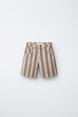 ZARA ШОРТЫ В ПОЛОСКУ, ПОЛОСКИ
