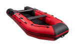 Таймень NX 4000 НДНД PRO красный/черный (Лодка ПВХ под мотор)