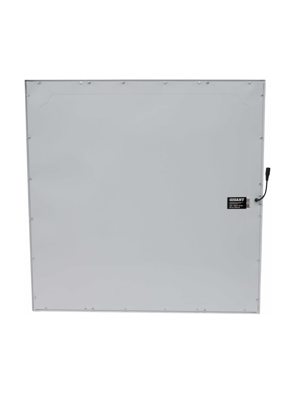 Светодиодная тонкая встраиваемая панель Gigant 36Вт матовый 6500K 3000Лм IP40 (с драйвером) GL-03-11