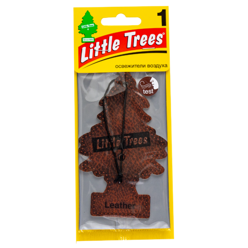 LITTLE TREES Ароматизатор ёлочка «Кожа»