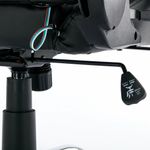 Кресло компьютерное BRABIX "Lumen GM-150 RGB", подсветка, две подушки, экокожа, черное, 532801