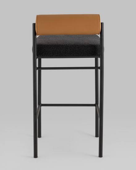 Стул полубарный Балла темно-серый