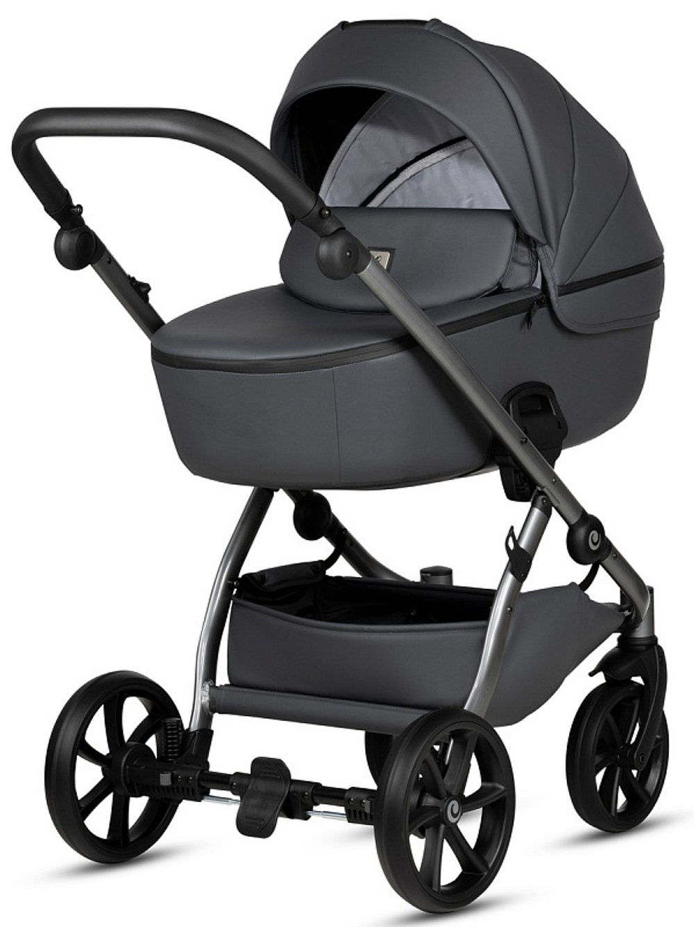 Детская коляска Tutis Uno 5 Plus Leather collection 2 в 1 1402166 Licorice