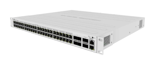 MikroTik CRS354-48P-4S+2Q+RM управляемый коммутатор 1G с SFP+ с PoE