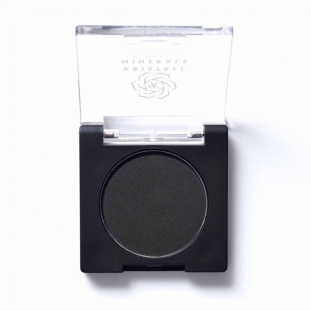 Тени компактные С102 Графит Матовая коллекция 1,7 г (Kristall Minerals Cosmetics)