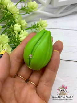 Силиконовая форма Тюльпан закрытый