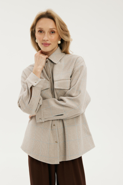 Рубашка утепленная женская