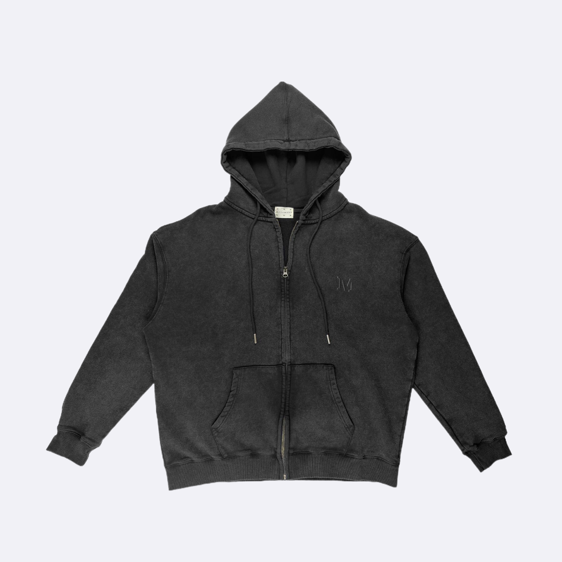 Худи Magamaev M zip hoodie (black/dye)