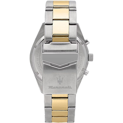 Maserati Wrist Watch Quartz Movement Steel Stainless Steel Strap 43mm Blue Dial Men"s Watches