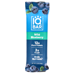 IQBAR, батончики с растительным белком, дикая голубика, 12 батончиков, по 45 г (1,6 унции)