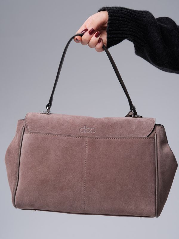 Замшевая сумка Nadi DBR 31356 капучино