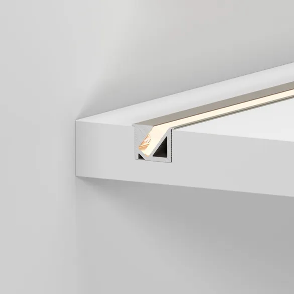 Профиль SL-BEVEL-H10-F14-2000 ANOD OLIVE GREY (Arlight, Алюминий) 038200