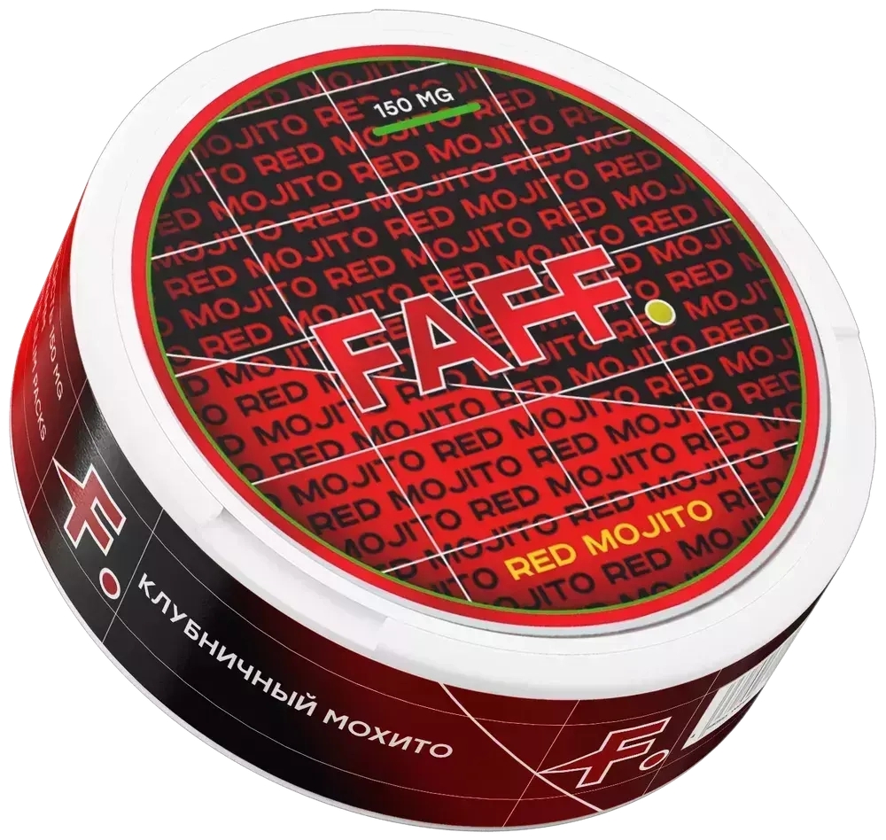 FAFF RED MOJITO (150 МГ) - КЛУБНИЧНЫЙ МОХИТО