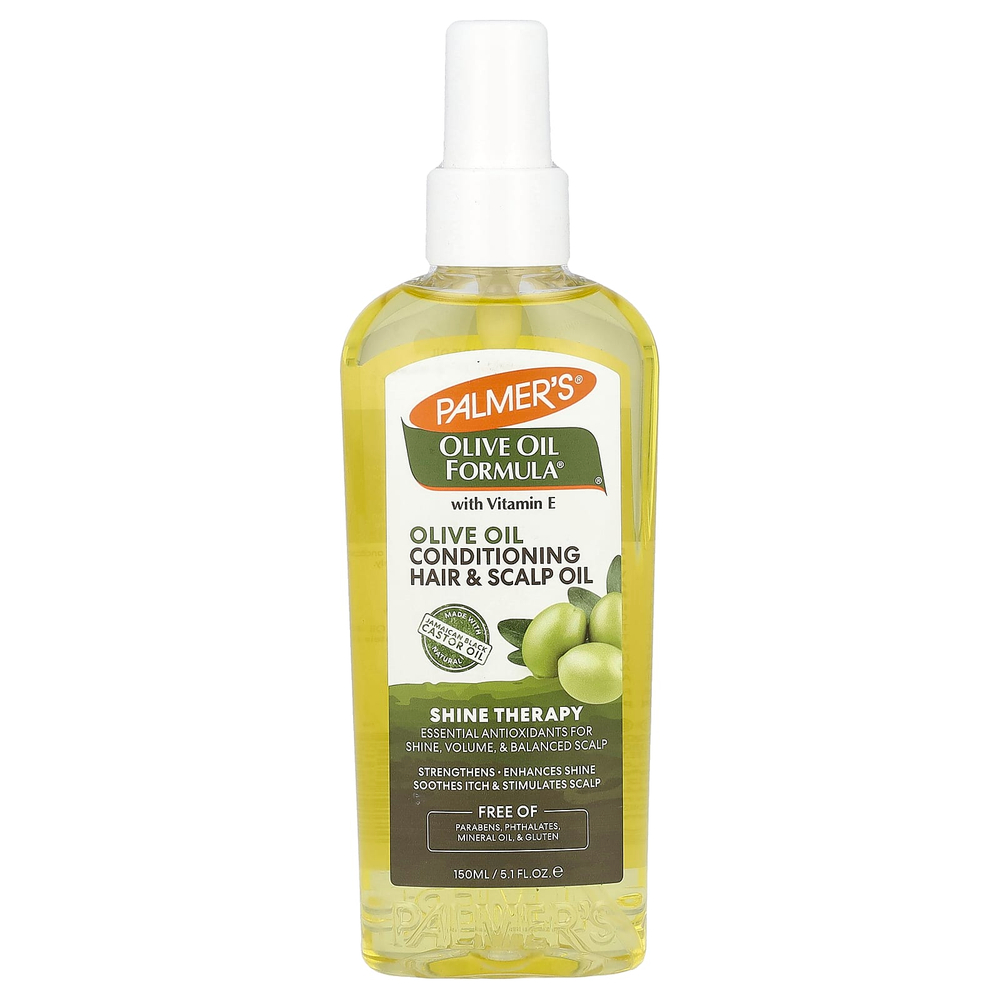 Palmer's, Формула оливкового масла с витамином E, кондиционер-спрей для блеска, 150 мл (5,1 жидк. унц.)