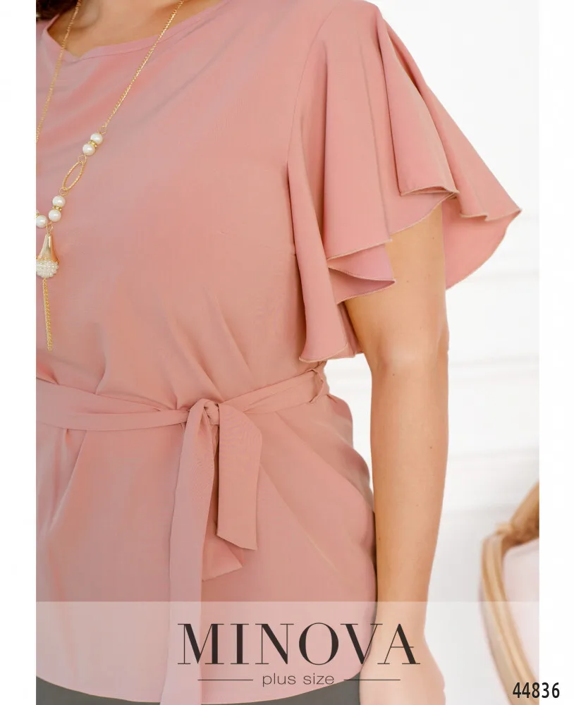 Блуза 2253-пудра Minova