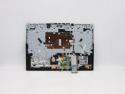 Верхняя панель с клавиатурой (топкейс) для ноутбука Lenovo Legion 5-15ARH05. раскладка - русская, с подсветкой, черная (5CB0Z27687), оригинал