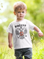 Футболка с гербом России