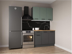 Кухонный гарнитур Изумруд 1200 (38мм)