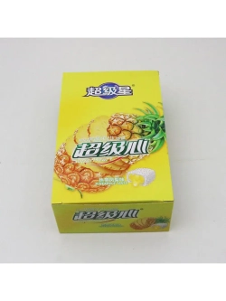 Жевательная резинка с жидкой начинкой Ананас 13,5г * 30шт