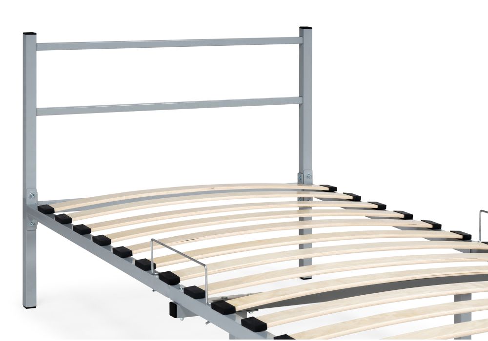 Односпальная кровать Фади 90х200 серая