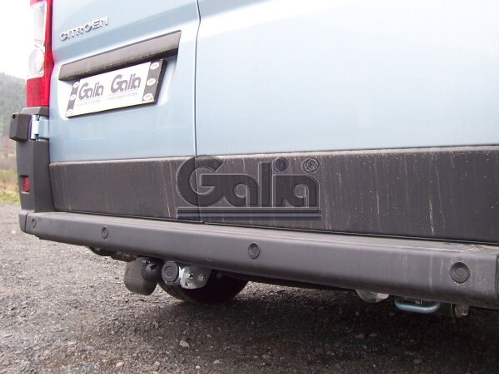 Фаркоп оцинкованный Galia C042C для Citroen Jumper 2006-, FIAT Ducato 2006-, Peugeot Boxer 2006- L1, L2, L3, L4(паспорт и сертификат в комплекте)(без электрики)