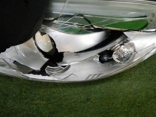 Битая Фара левая Mazda 5 CW (2010-2018) галоген