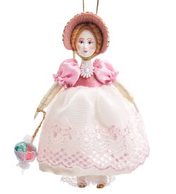 РусКукла RK-787 Кукла подвесная «Девочка в костюме стиля ампир»