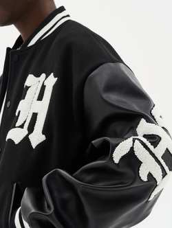 Бомбер HARSHandCRUEL "Gothic Logo" Varsity Jacket