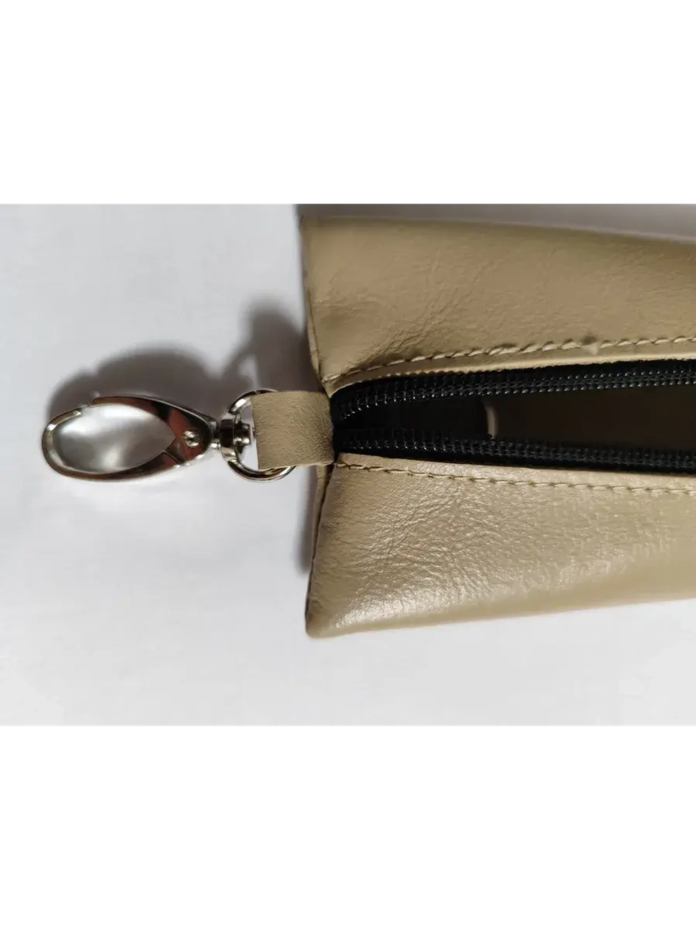 Ключница карманная из натуральной кожи