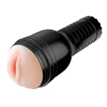 Мастурбатор-вагина с 4 уровнями вибрации и выносным пультом Pink Lady