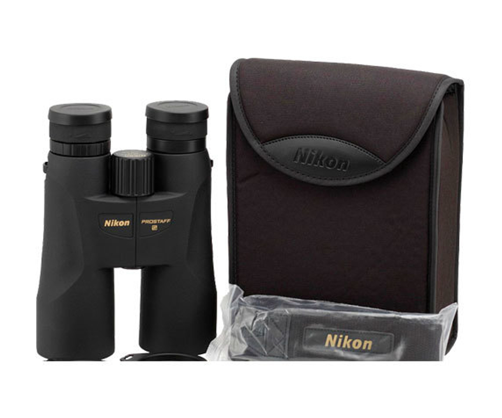 Комплект поставки биноклей Nikon Prostaff 5