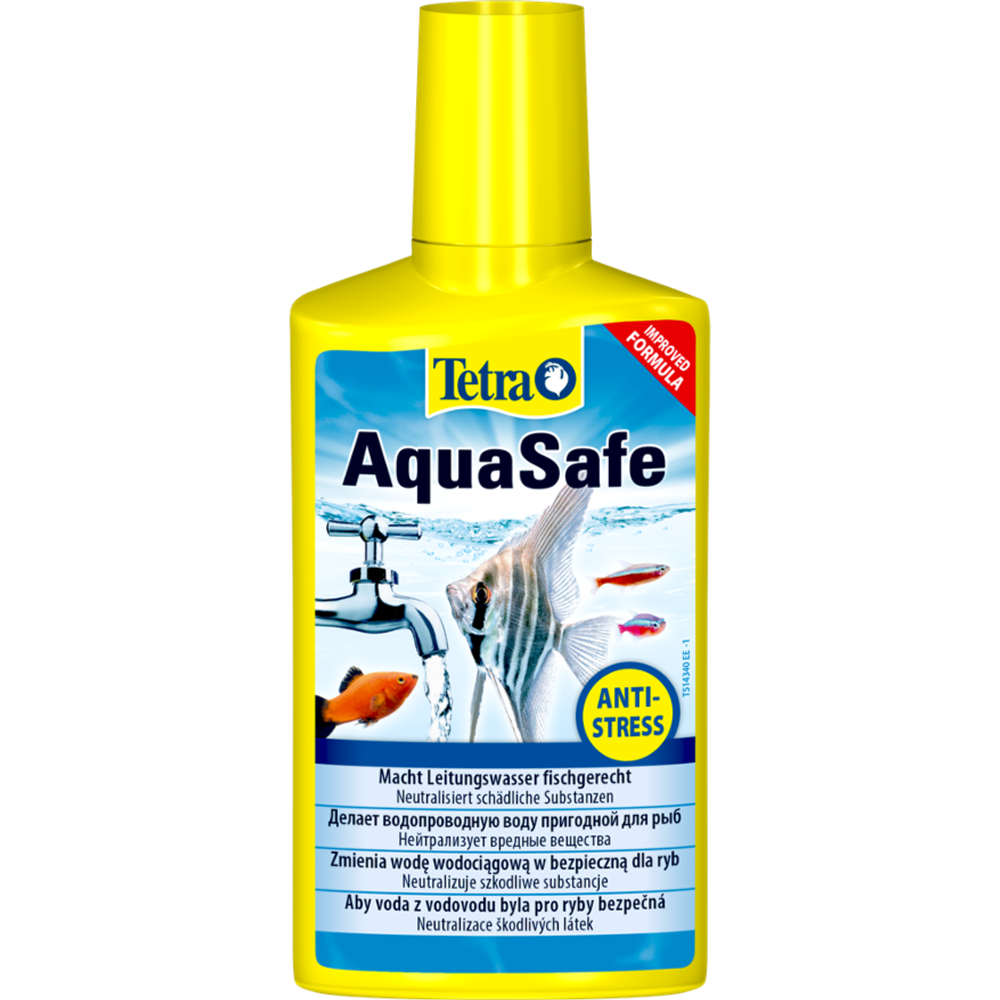 Tetra AquaSafe 500мл, кондиционер для подготовки воды на объем 1000л