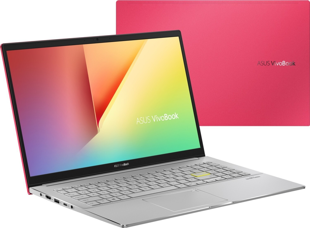 Ноутбук 15,6" ASUS VivoBook S15 S533EQ-BN354T (90NB0SE2-M05210) красный
