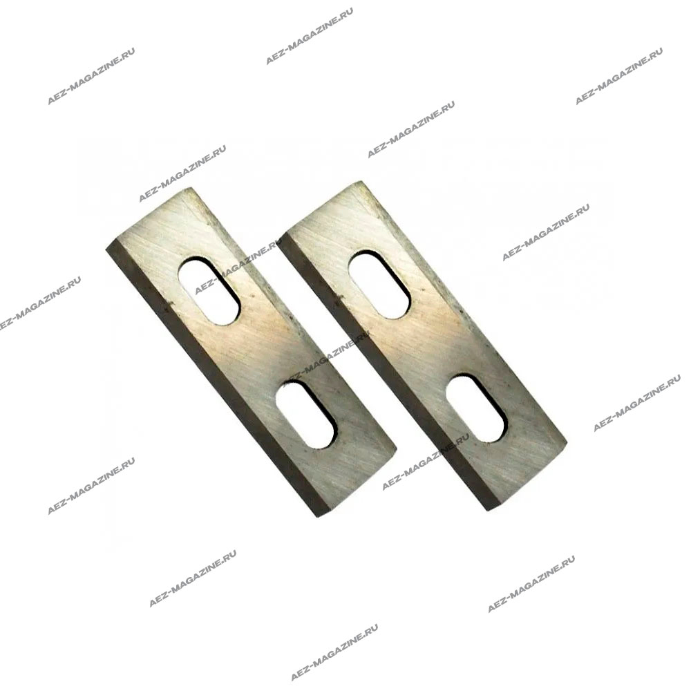 Комплект ножей 75х24х3мм, для рубанков из быстрорежущей стали марки HCS (65mn)