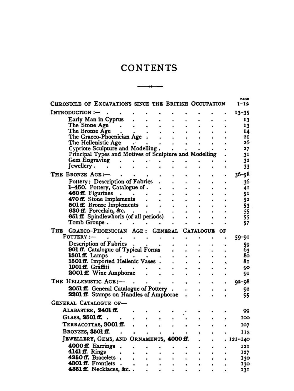 A catalogue of the Cyprus museum | John L. Myers